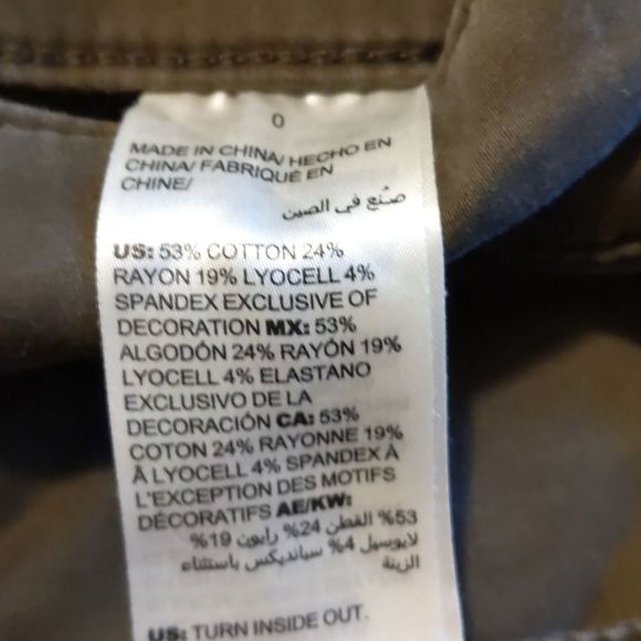 Chicos jeggings size 4 US . Chico's size 0 - Picture 4 of 9